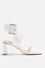 Load image into Gallery viewer, TOP SHOP - WHITE LEATHER SANDALS